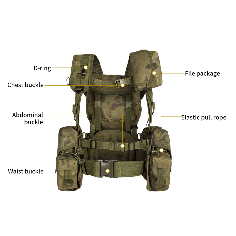 SABADO Camo Army Tactical Gear Săn Vest Vest Vest Chiến Đấu Trọng Lượng Nhẹ Thoáng Khí Có Thể Điều Chỉnh