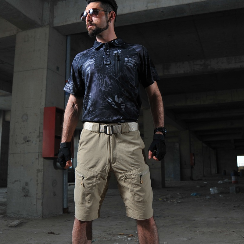 SABADO Summer Cargo Men Multi Pocket Army Combat Military Tactical Short Pant