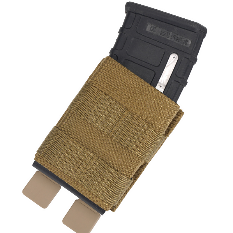 SABADO Tactical Single Medium Fast Open Túi tạp chí MOLLE 7.62 