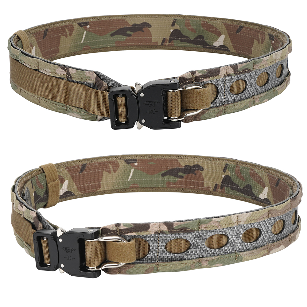 Sabado nhẹ Nylon Belon Tactical Belt Belt thiết kế molle giải phóng nhanh