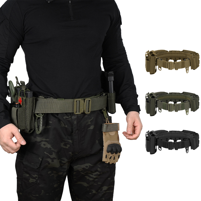 Thắt lưng chiến đấu đa chức năng Sabado-Thiết bị Oxford Molle chống thấm 1000D với khóa phát hành nhanh chóng