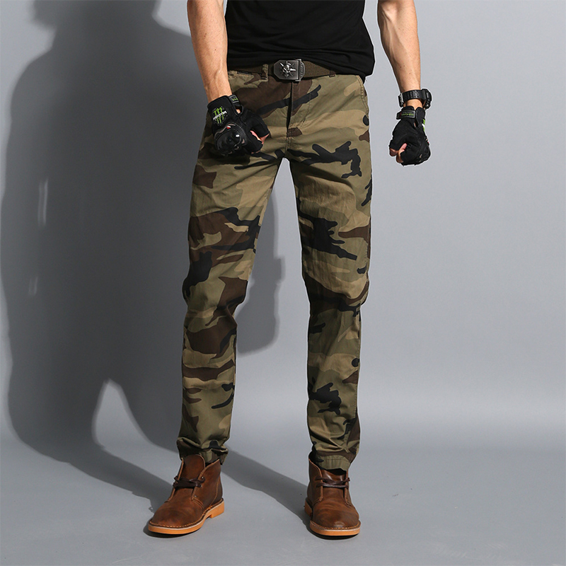 SABADO Camo Quần Jogger Nam Quân Đội Quần Cargo Quần