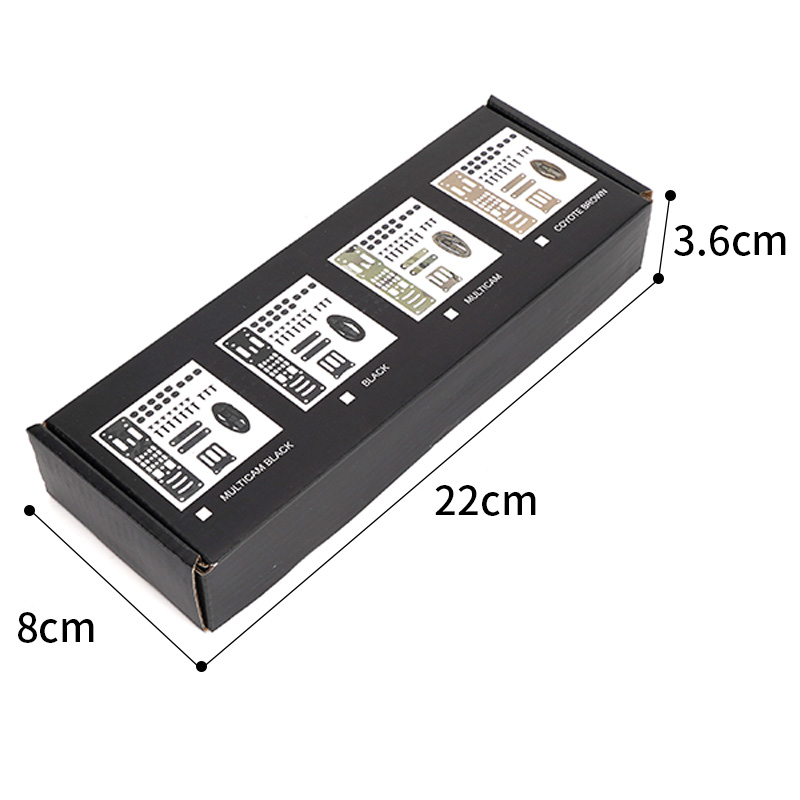 SABADO Tương Thích QLS Nền Tảng Chiến Thuật Bao Da Thả Chân Treo Tấm Nối Dài Mã G Adapter Kim Loại Mô Đun Súng Ngắn Bao Da Adapter