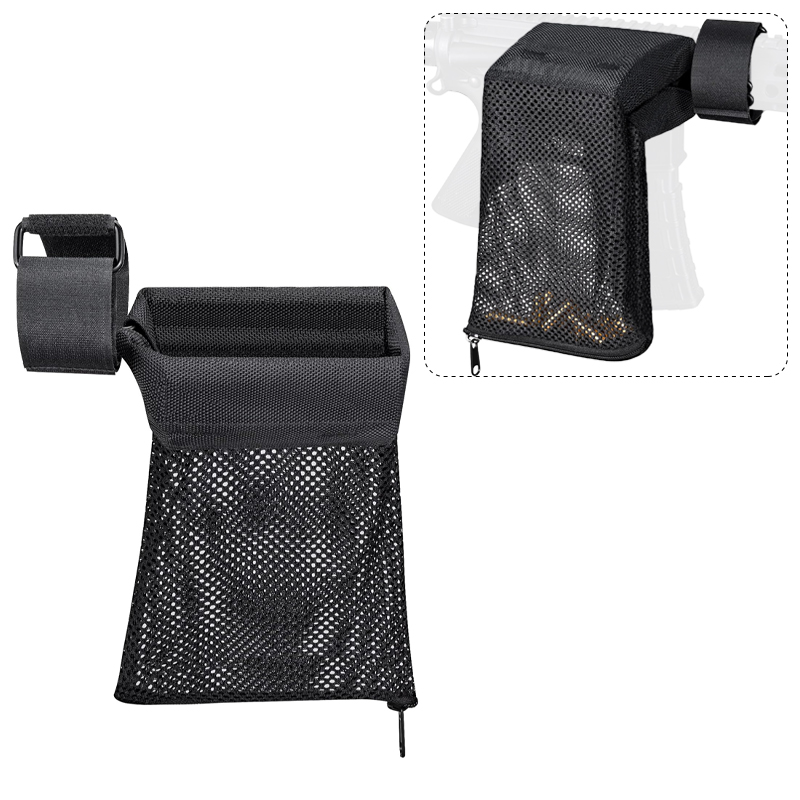 Sabado Tactical AR15 Bullet Shell Bag Túi bắt nylon Nylon Quick-Empty Base Zipper cho 3 'Đường kính