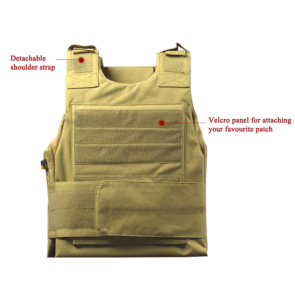 Vest chiến thuật hạng nặng Molle SABADO 